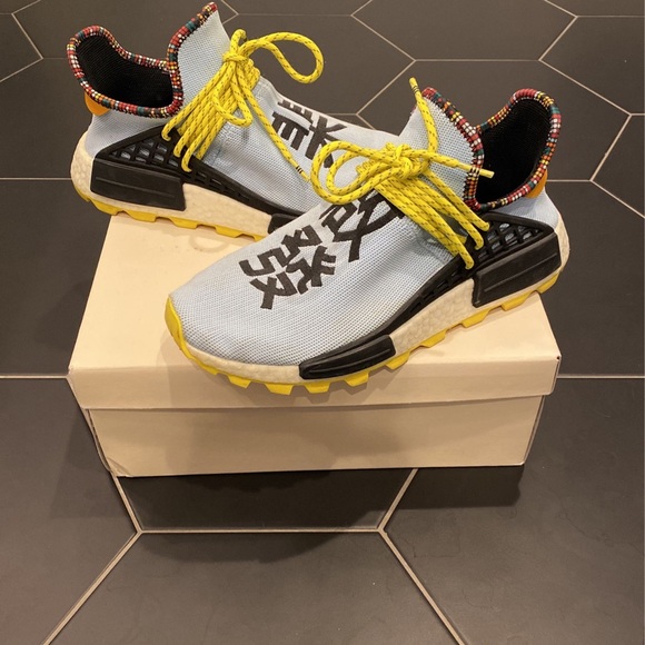 human race nmd clear sky